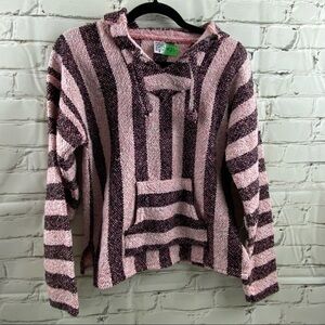 Mexican textiles “Susan” hooded sweater